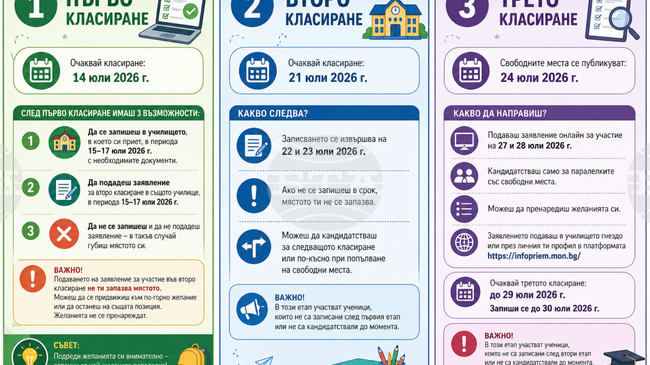  При кандидатстването за държавния план-прием в училищата от осми клас може да се използва интерактивната карта карта на РУО в София-град