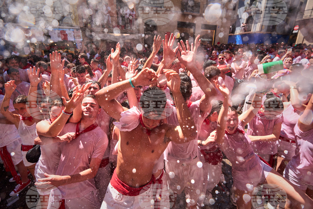 Spain Running of the Bulls