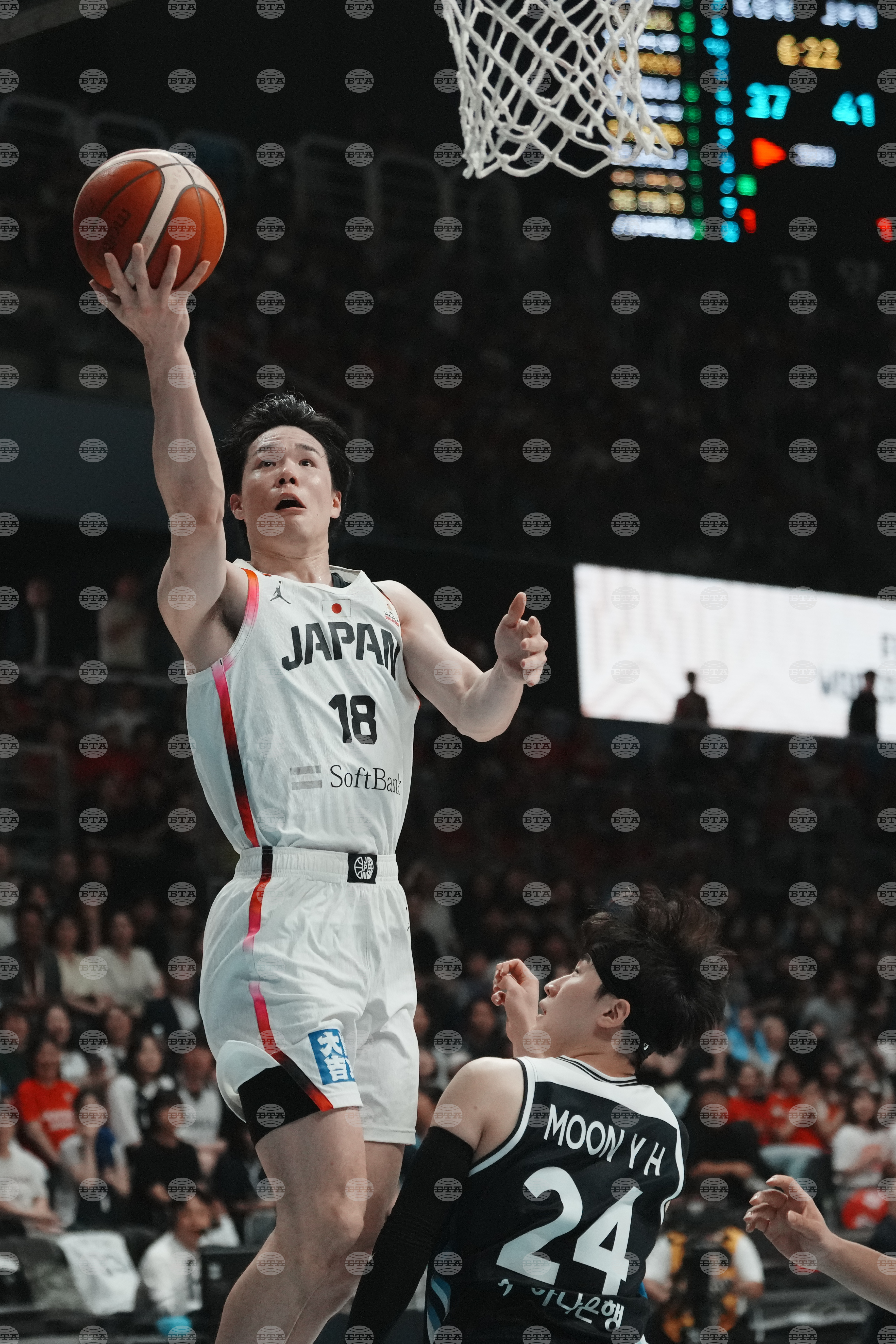 South Korea Japan Basketball