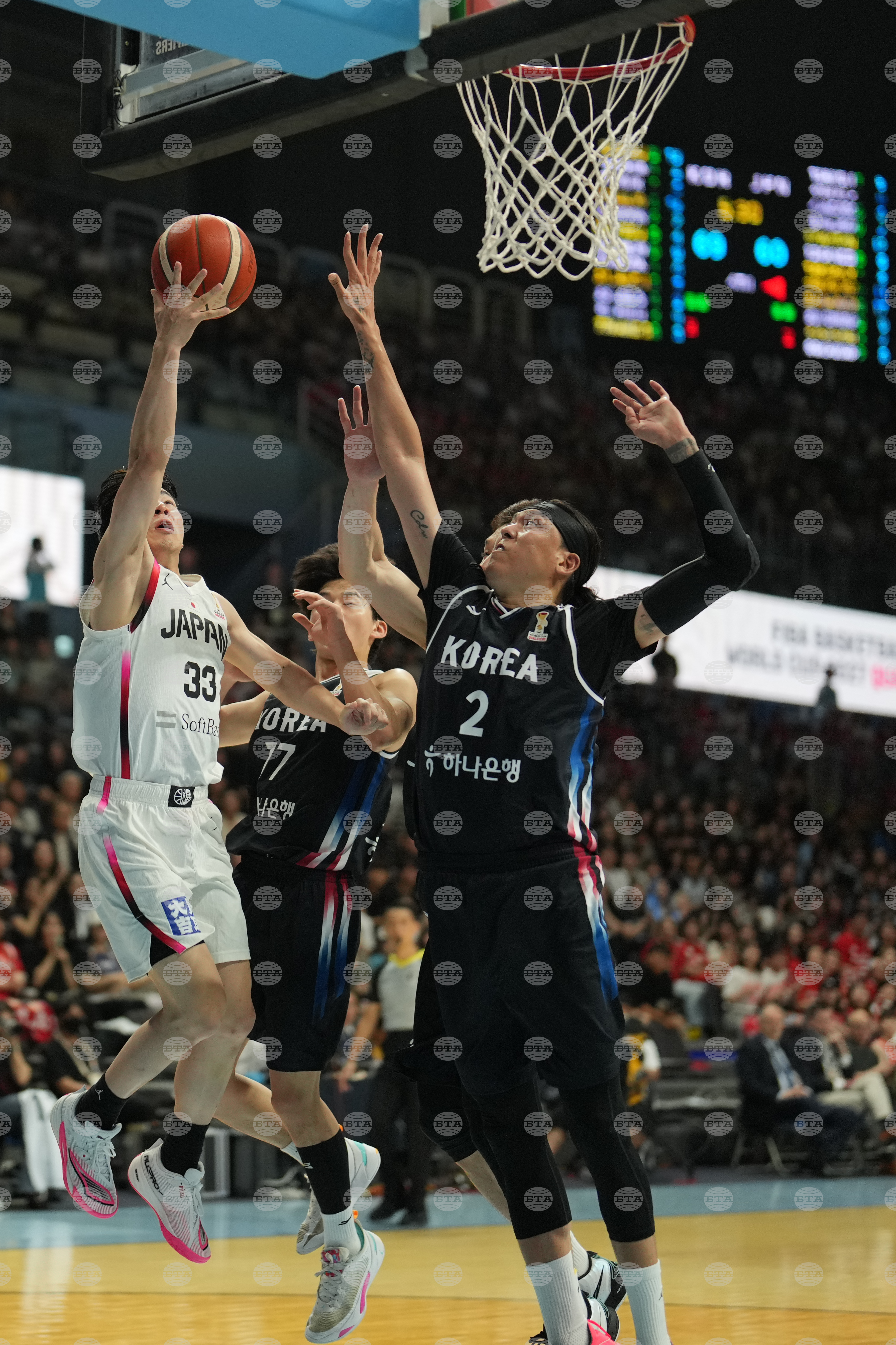 South Korea Japan Basketball