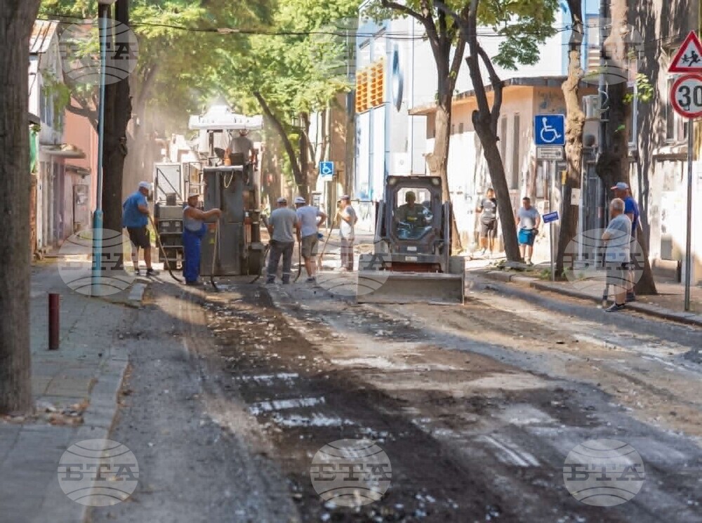 Започна обновяването на централна улица в Пловдив