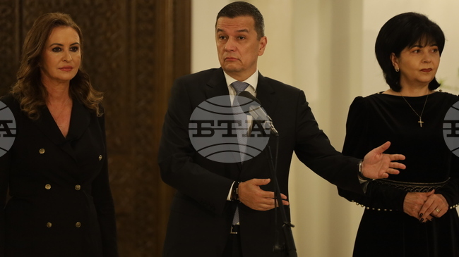 Не искаме мнозинство с АУР, не ни тласкайте в тази посока, каза лидерът на Социалдемократическата партия в Румъния Сорин Гриндяну