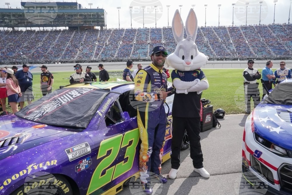 NASCAR Space Jam Photo Op