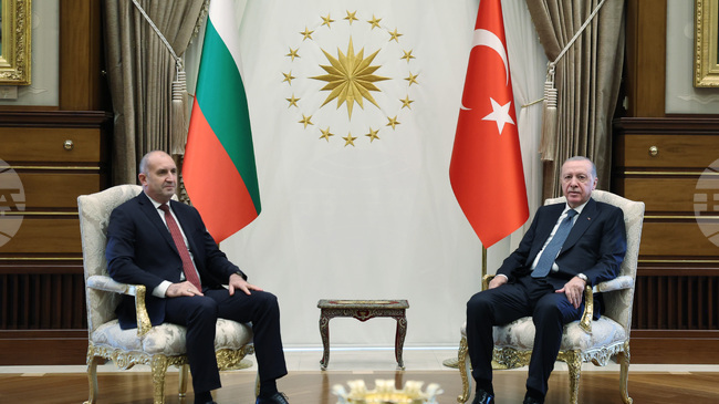  "Булгаргаз" и "Боташ" подписаха протокол за замразяване за 15 месеца на договора между тях след срещата на Румен Радев и Ердоган