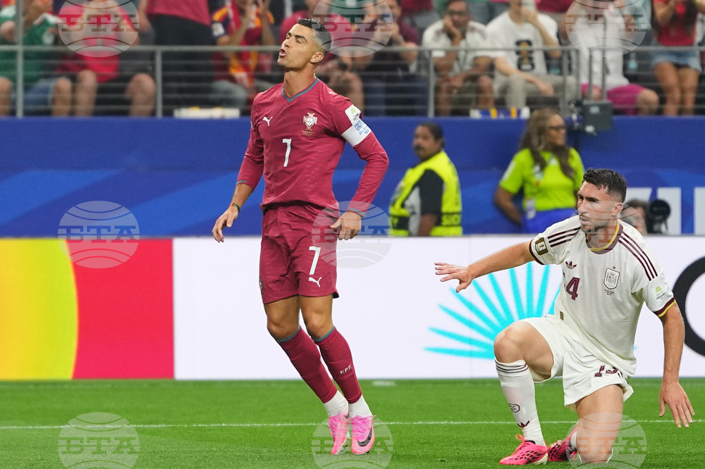 Spain Portugal WCup Soccer