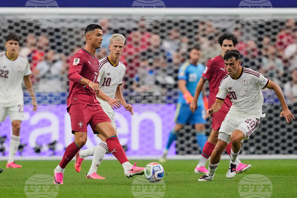 Spain Portugal WCup Soccer