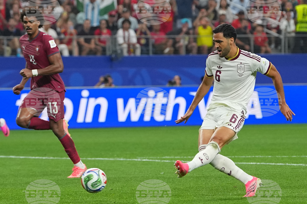 Spain Portugal WCup Soccer