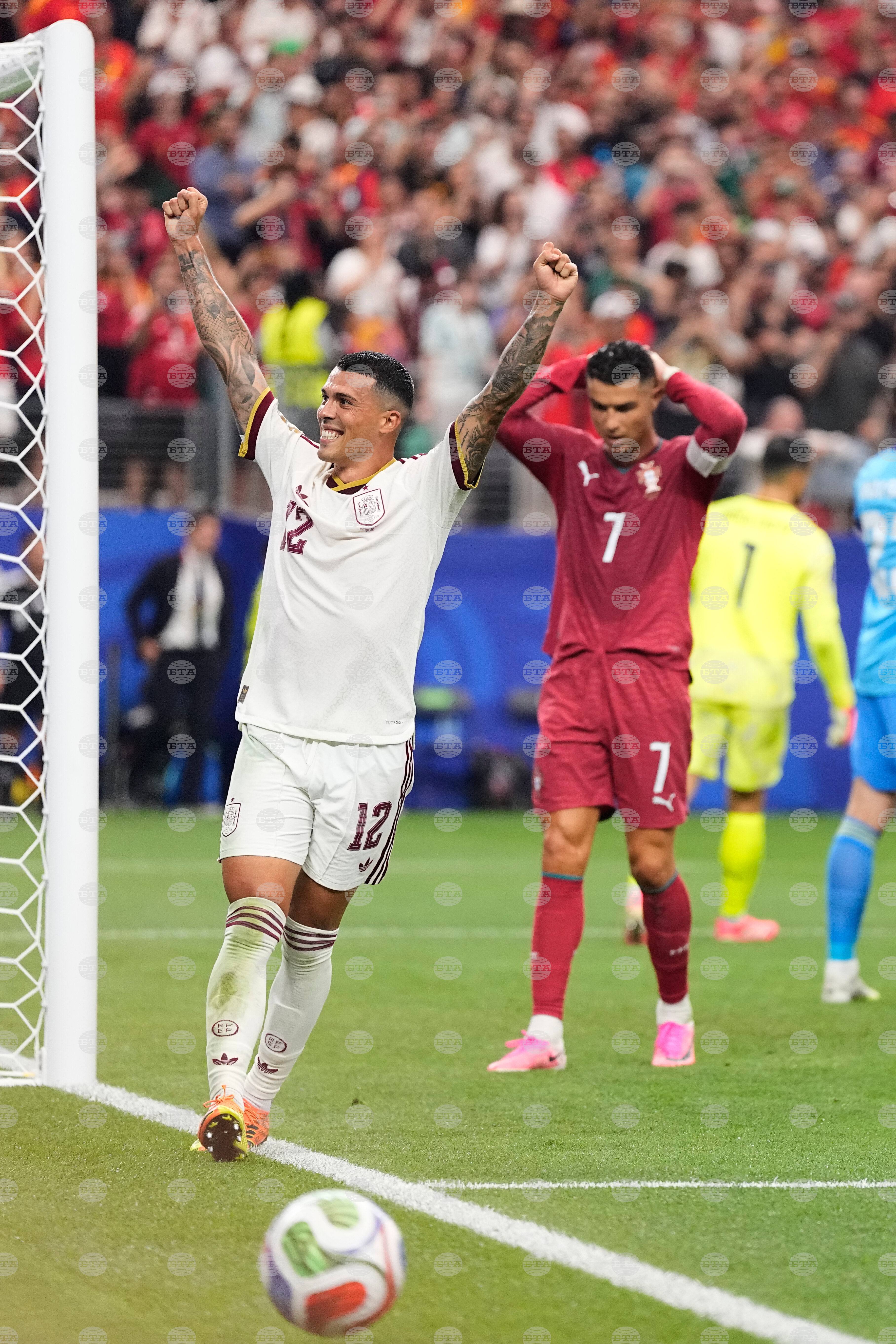 APTOPIX Spain Portugal WCup Soccer