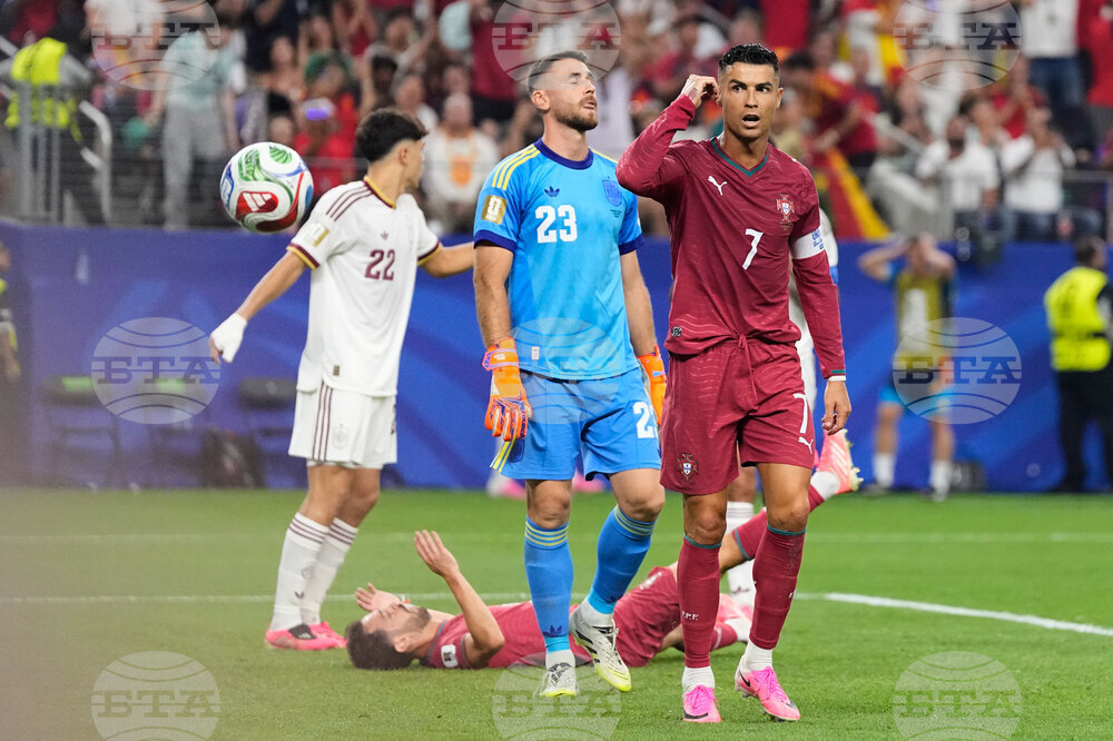 Spain Portugal WCup Soccer