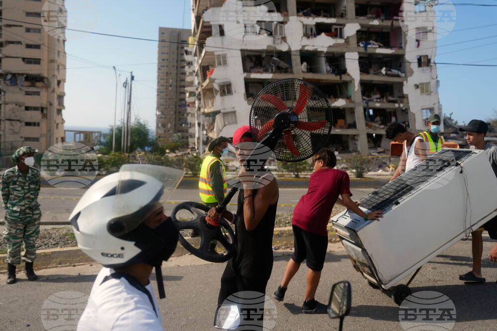 APTOPIX Venezuela Earthquake