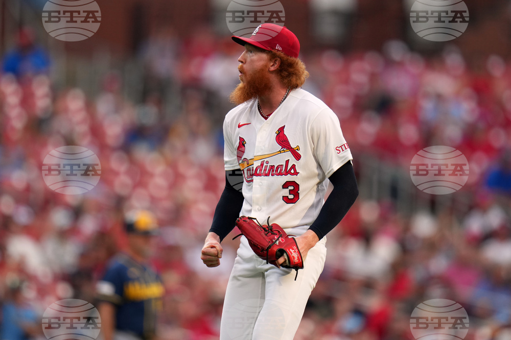 Brewers Cardinals Baseball