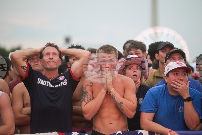 APTOPIX Washington WCup Soccer Reaction