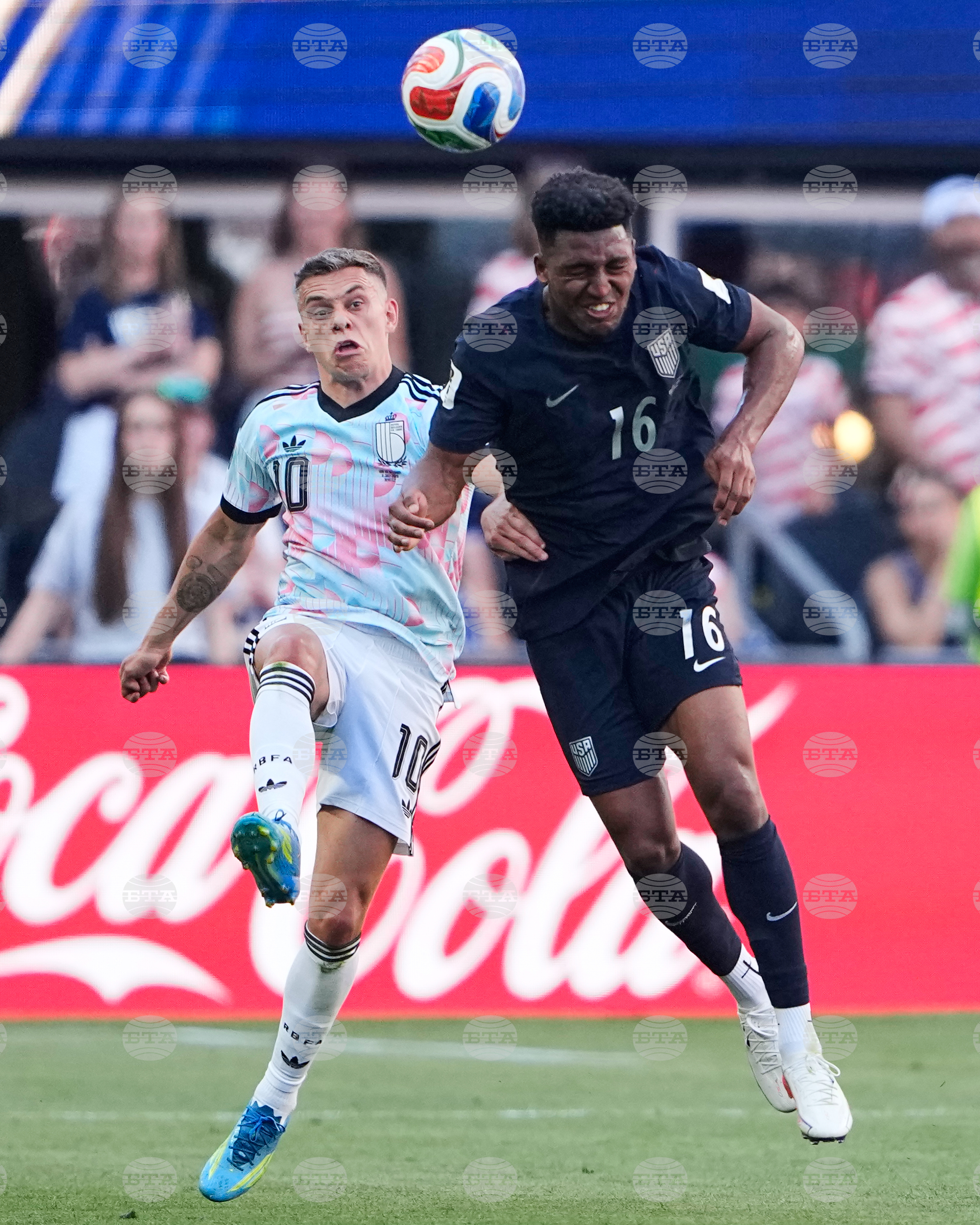 Belgium US WCup Soccer