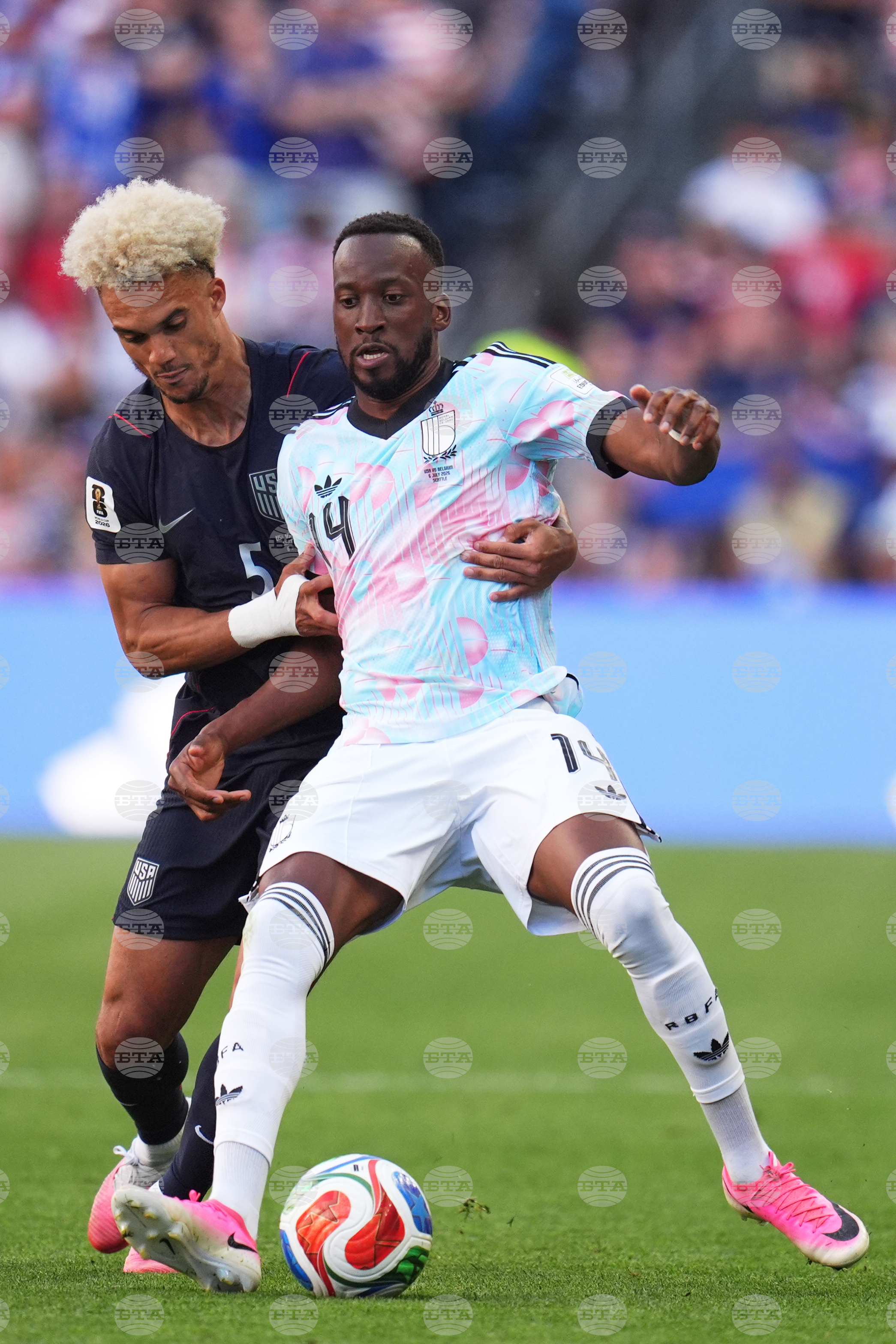 Belgium US WCup Soccer