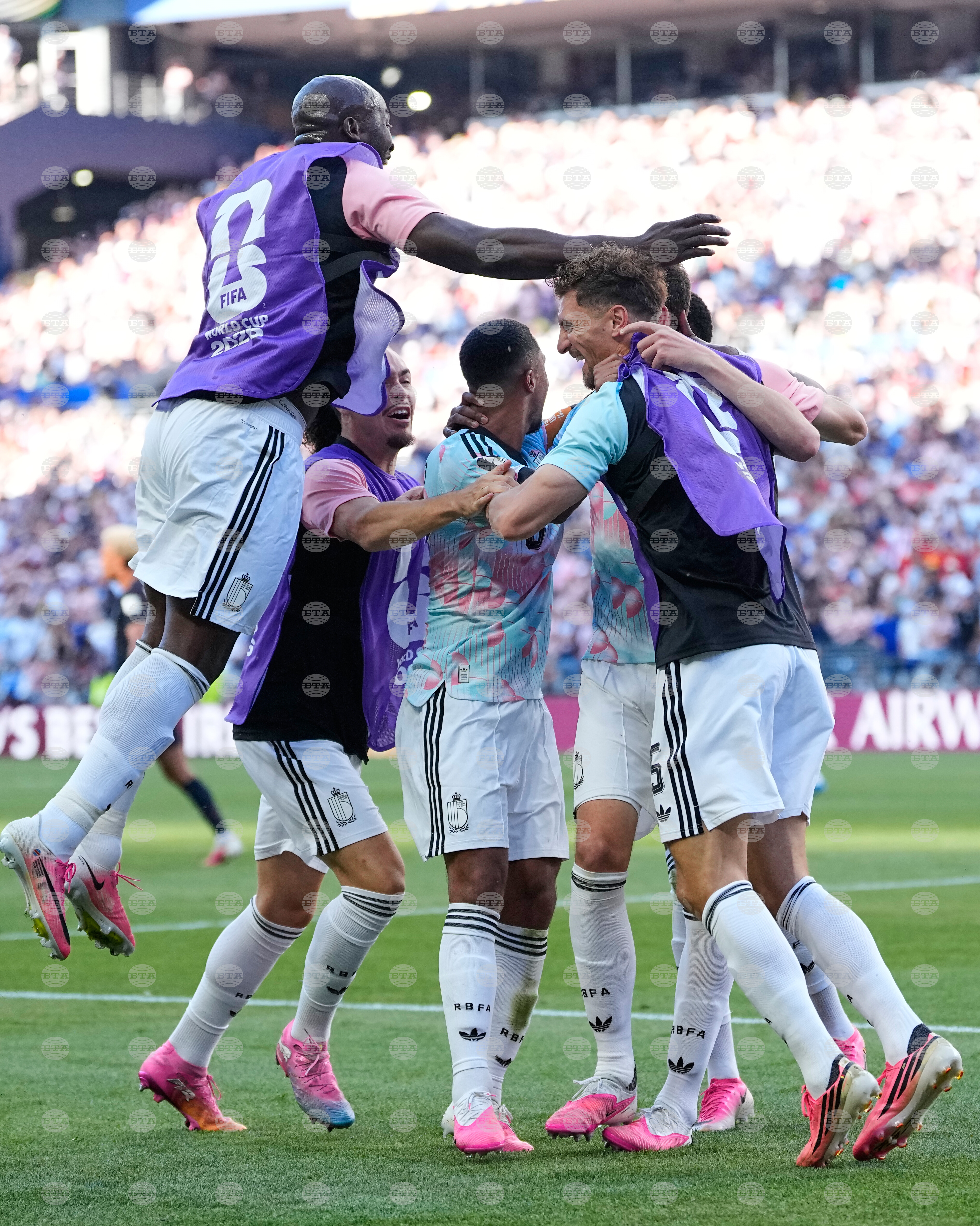 Belgium US WCup Soccer