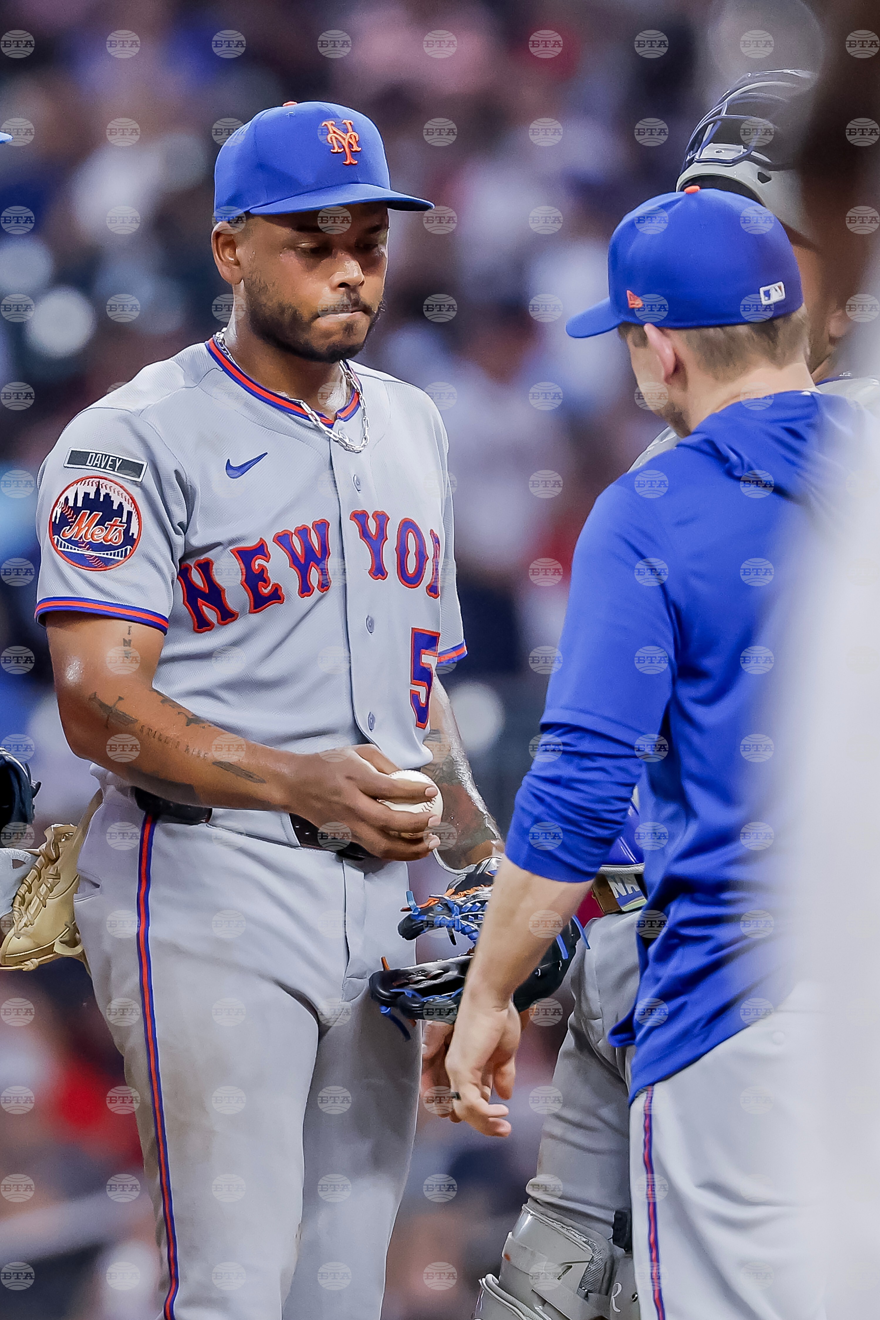 Mets Braves Baseball