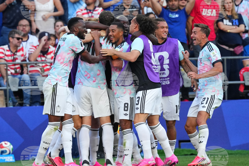 Belgium US WCup Soccer