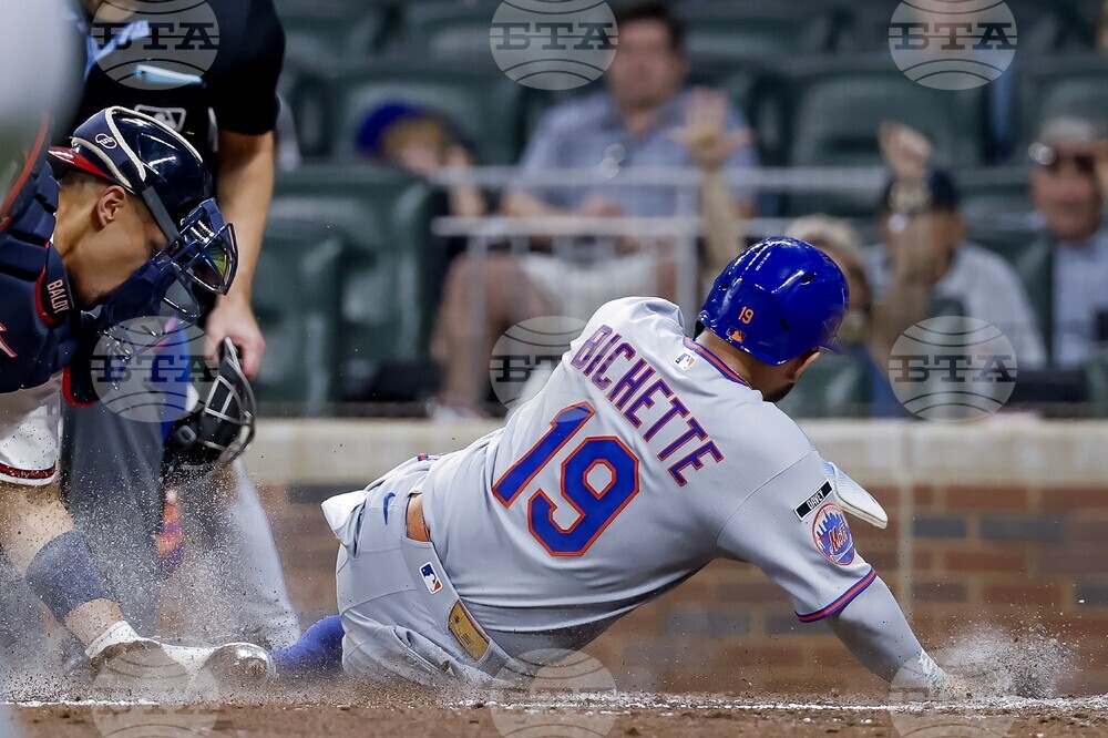 Mets Braves Baseball