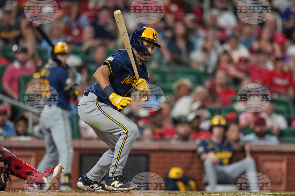 Brewers Cardinals Baseball