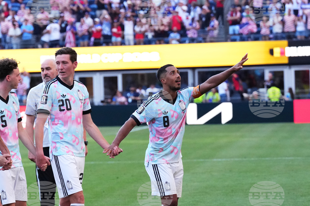 Belgium US WCup Soccer