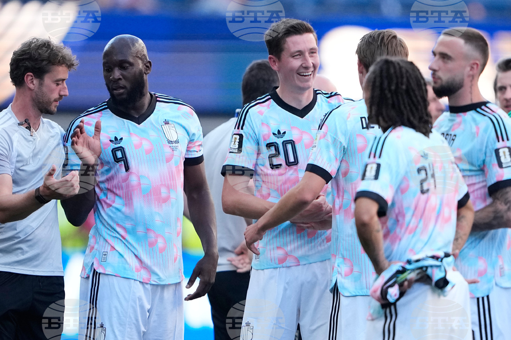 Belgium US WCup Soccer