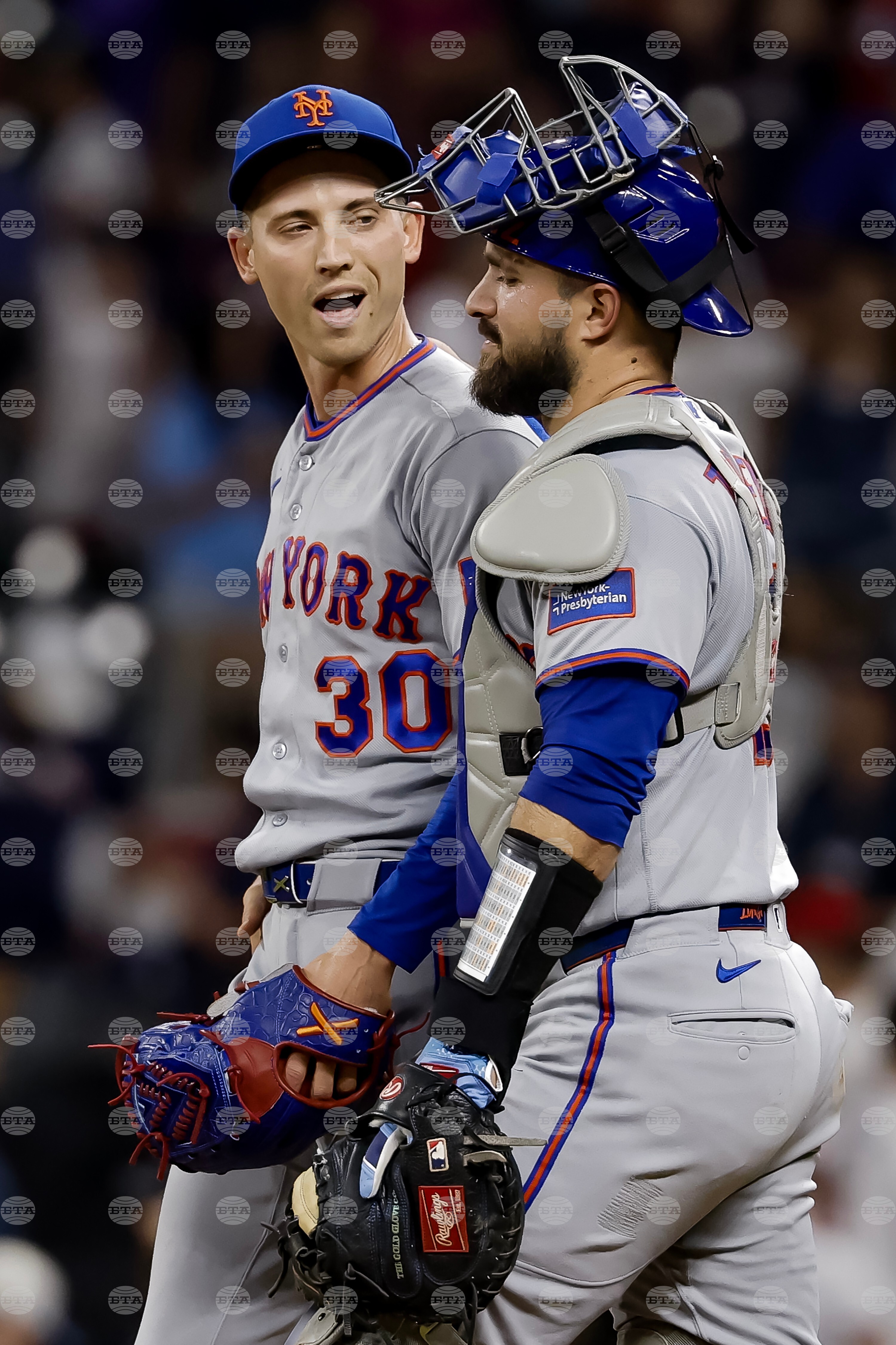 Mets Braves Baseball