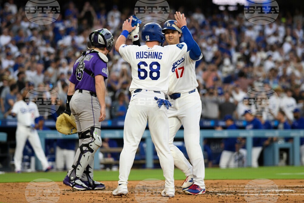 Rockies Dodgers Baseball