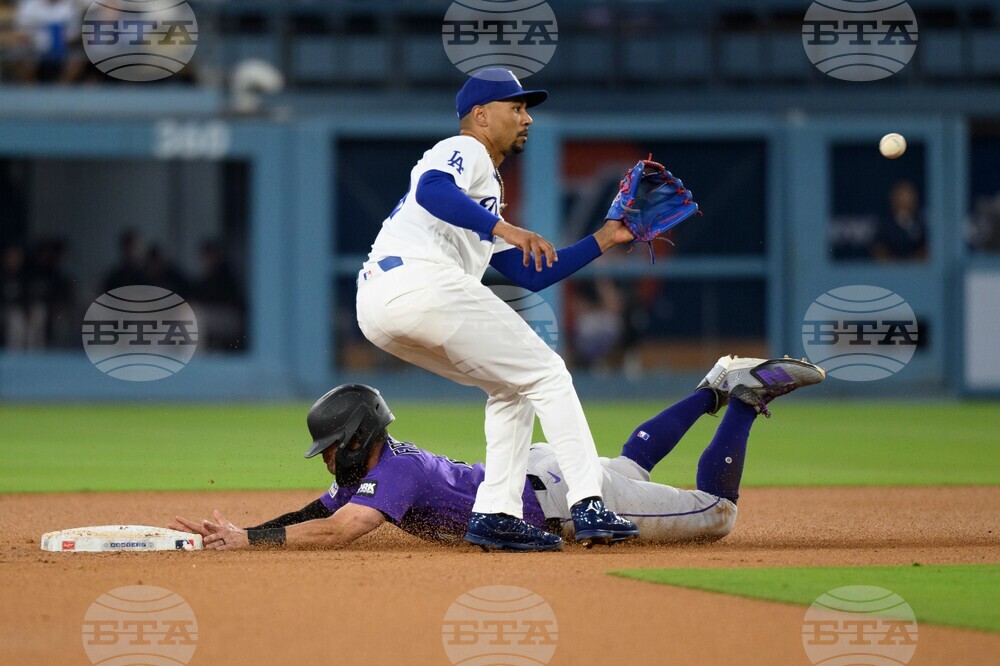 Rockies Dodgers Baseball