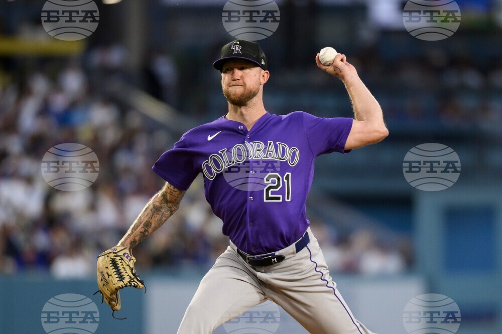 Rockies Dodgers Baseball