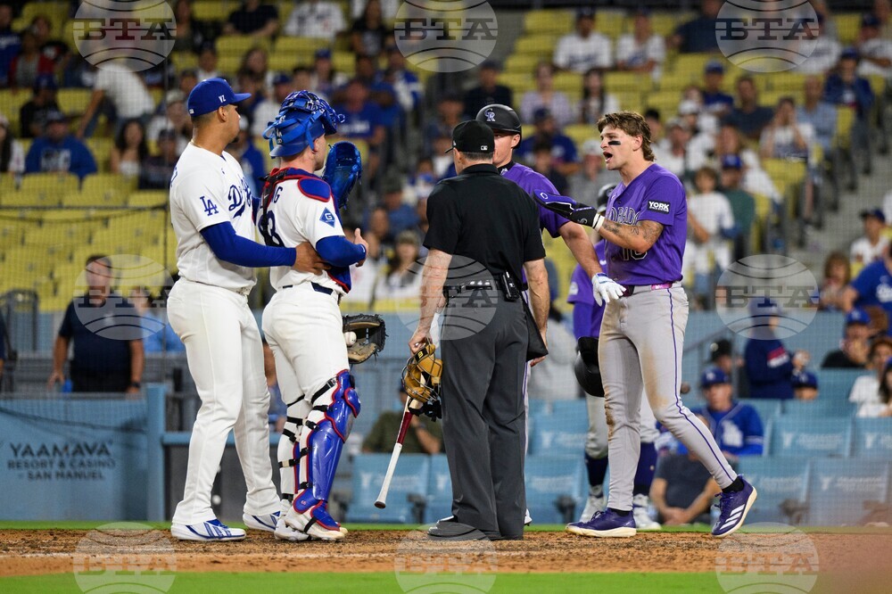 Rockies Dodgers Baseball