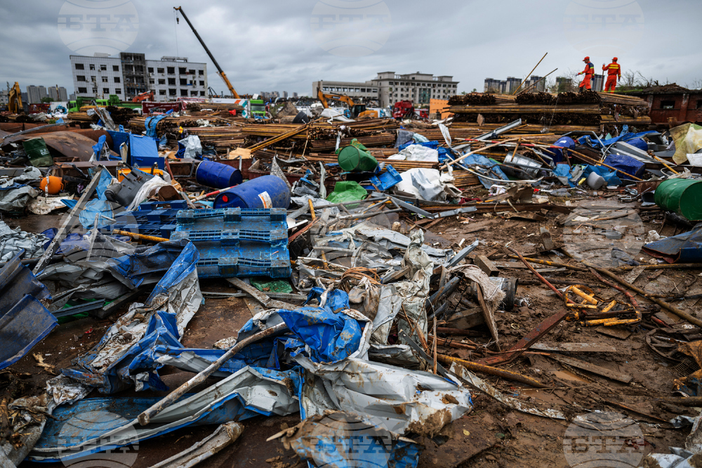 China Extreme Weather Asia Storms