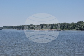 Русе - река Дунав - ниско ниво