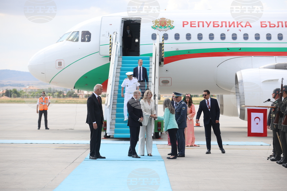 Турция - Анкара - Румен Радев - посрещане