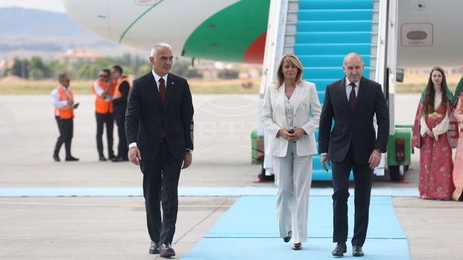 PM Radev Arrives in Ankara to Attend NATO Summit