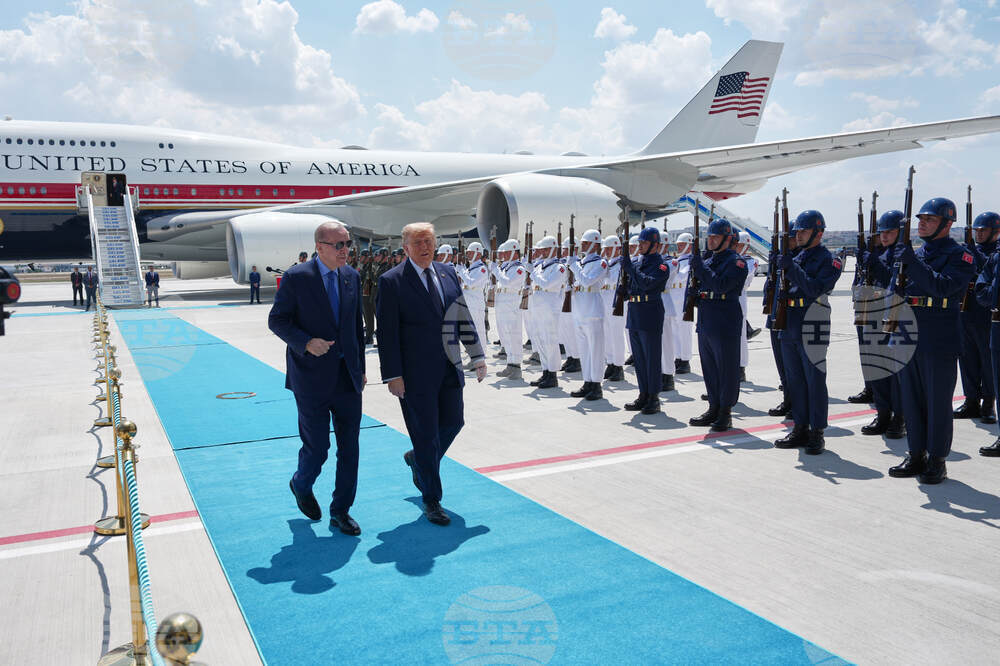 APTOPIX Turkey NATO Summit Trump