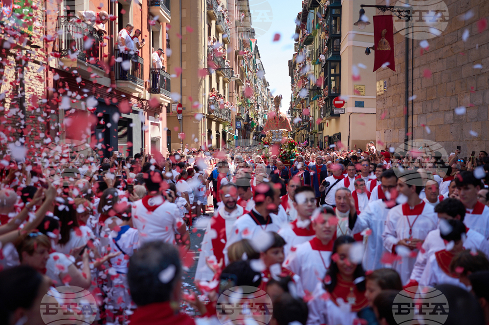 Spain Running of the Bulls