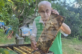 Село Каленик - най-възрастен пчелар - празник на пчеларите