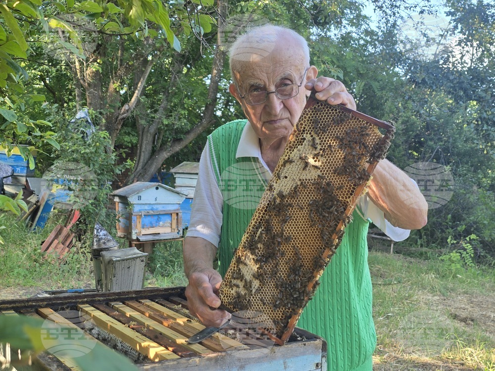 Село Каленик - най-възрастен пчелар - празник на пчеларите