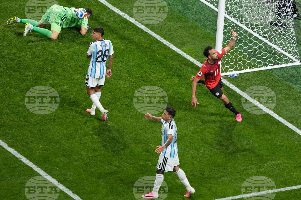 APTOPIX Egypt Argentina WCup Soccer
