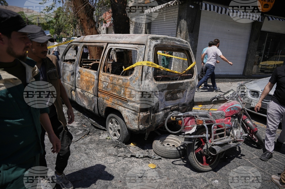 APTOPIX Syria France Explosions