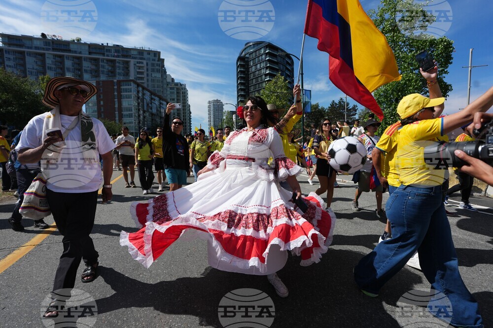 Canada WCup Soccer Switzerland Colombia Reaction