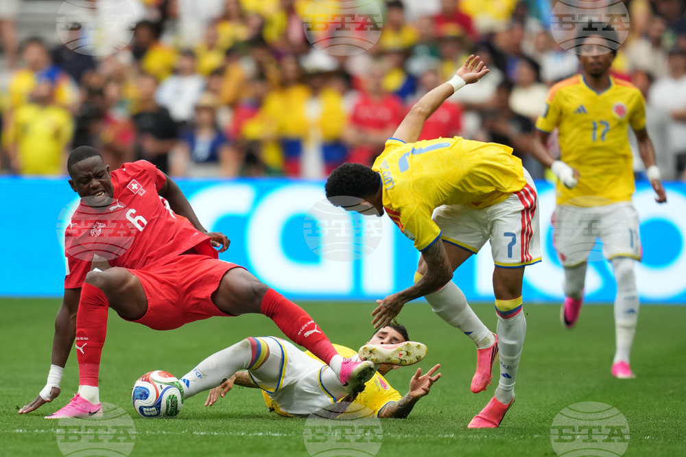 Colombia Switzerland WCup Soccer