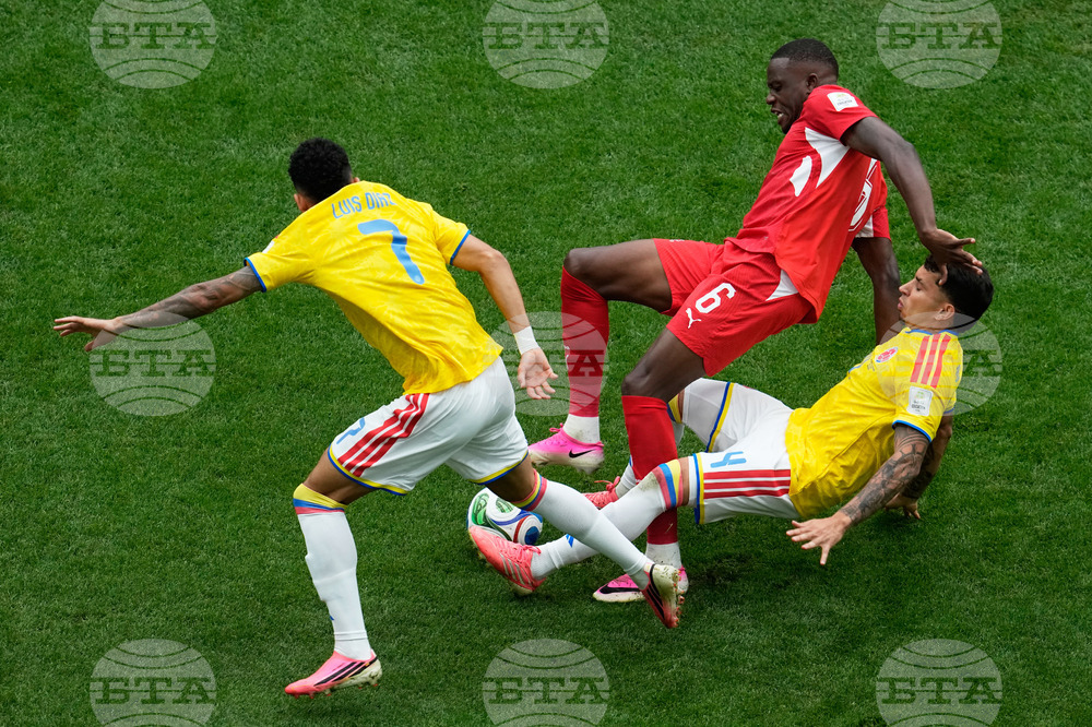 Colombia Switzerland WCup Soccer