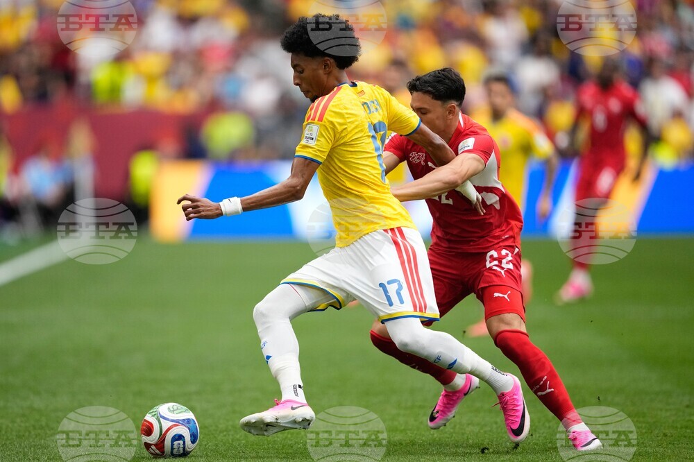 Colombia Switzerland WCup Soccer