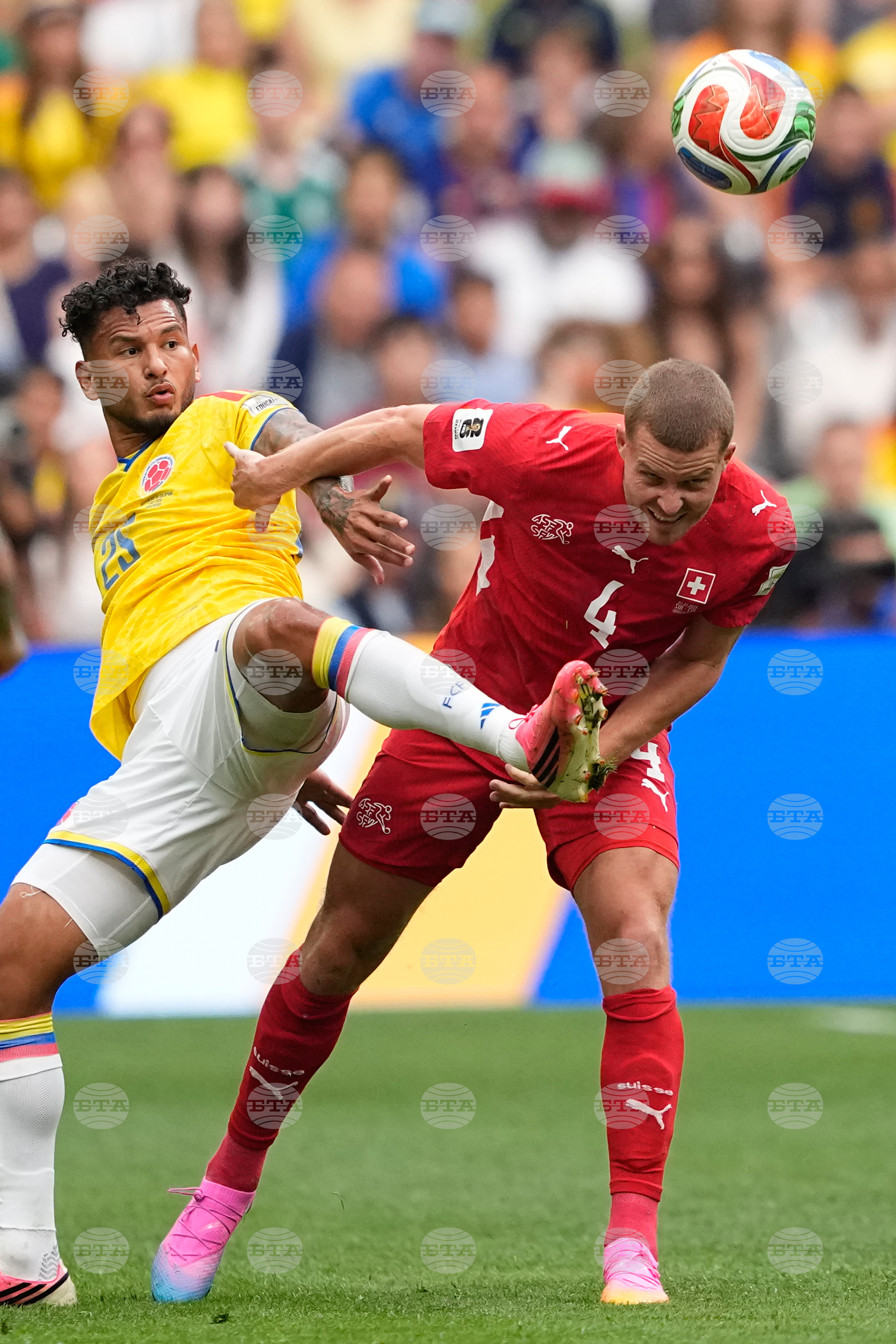 Colombia Switzerland WCup Soccer