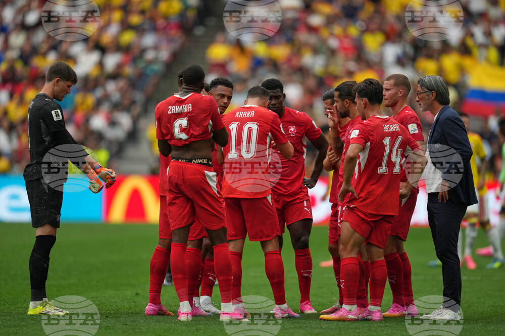 Colombia Switzerland WCup Soccer