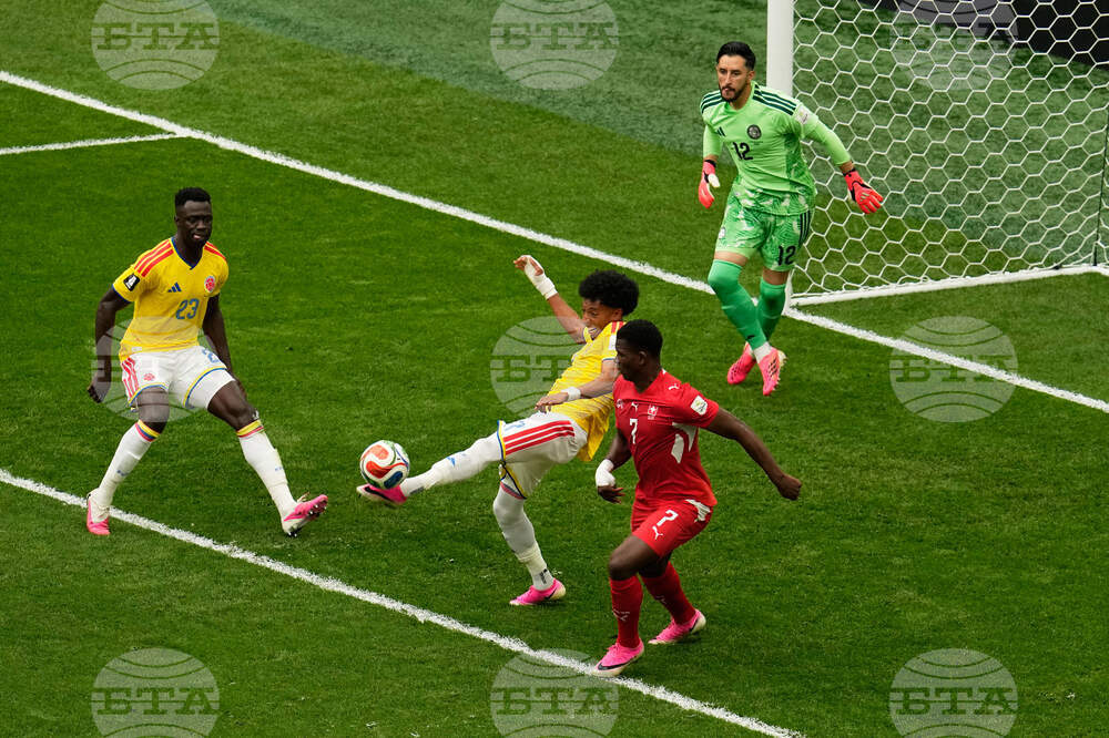 Colombia Switzerland WCup Soccer