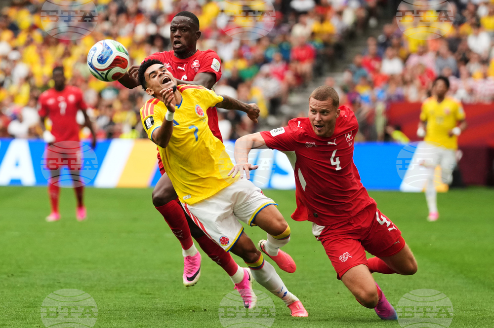 Colombia Switzerland WCup Soccer