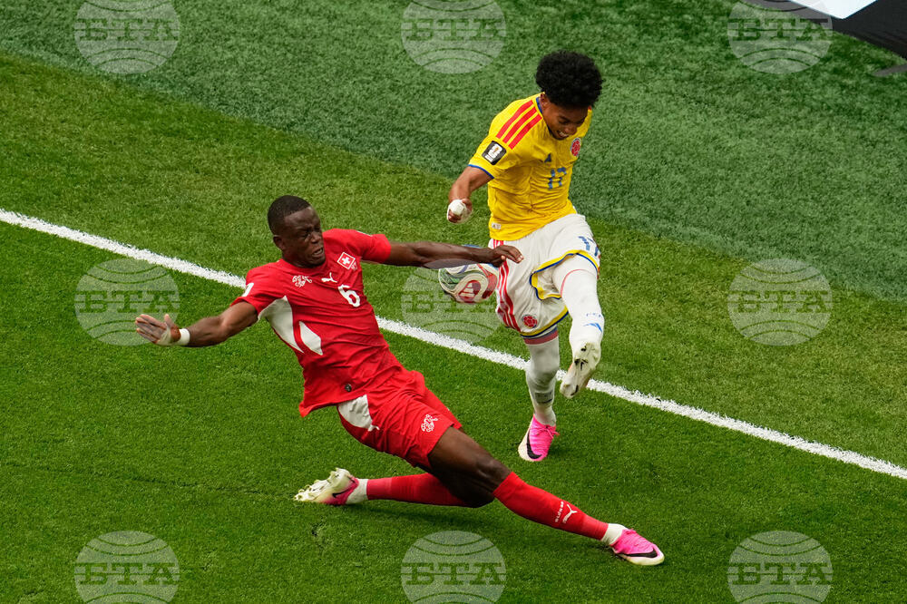 Colombia Switzerland WCup Soccer