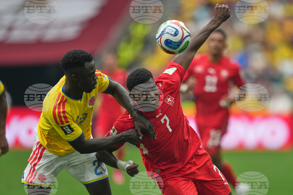 Colombia Switzerland WCup Soccer